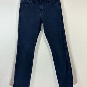 Hollister Men's Slim Straight Jeans - Dark Blue